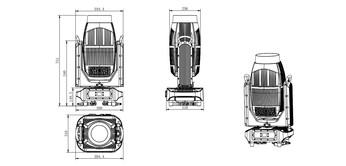 Crusier-LED-700-BWS8